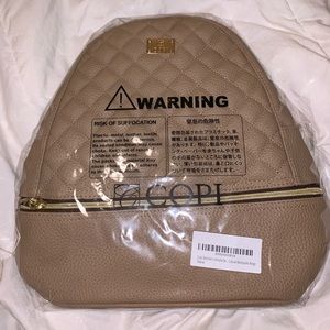 Leather COPI backpack
